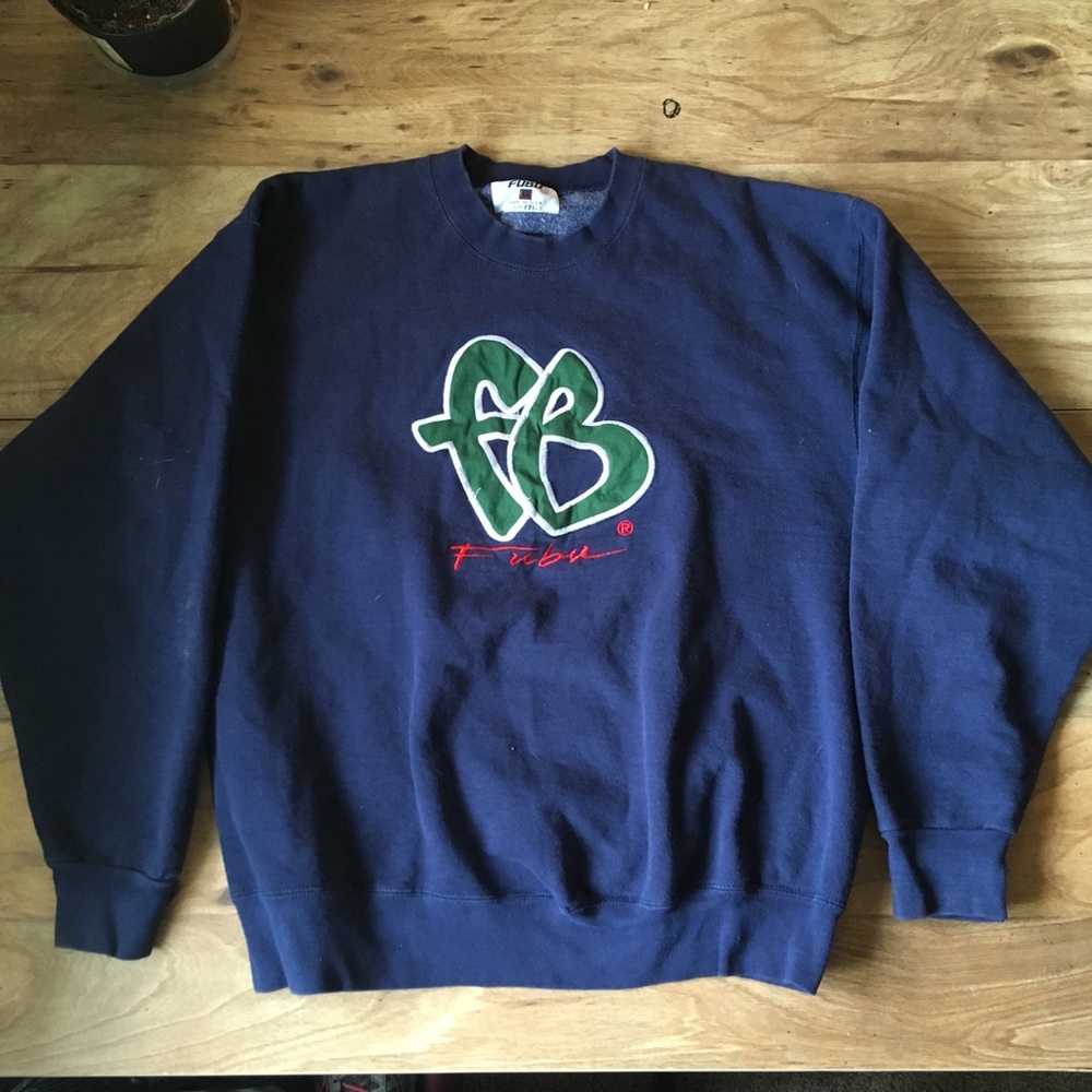 Men’s FUBU sweatshirt.